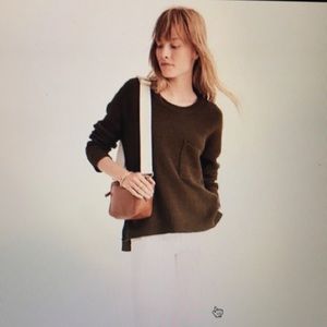 Madewell Thompson pocket pullover sweater